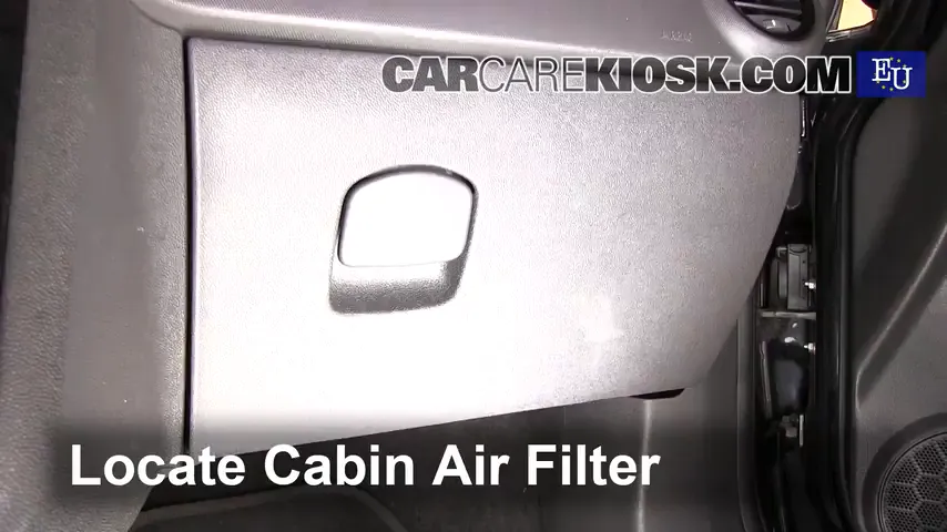 2008 Opel Corsa D 1.2L 4 Cyl. Filtre à air (intérieur)